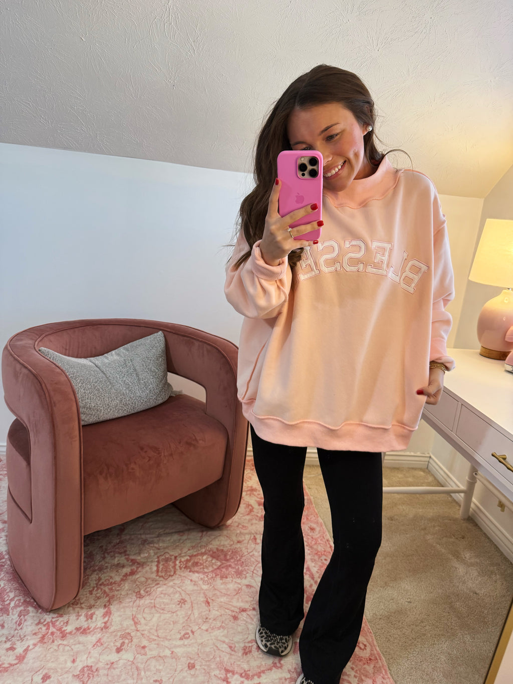 Blessed Mockneck Sweatshirt