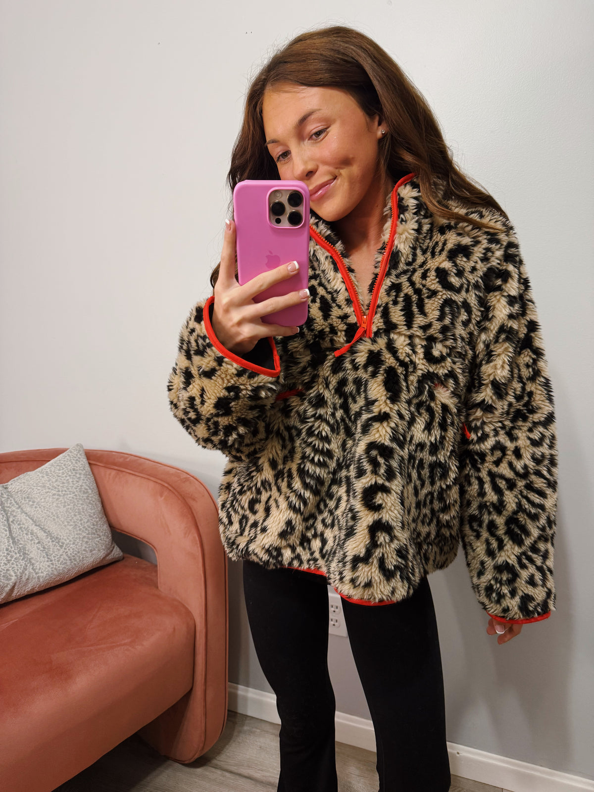 Wildest Dreams Sherpa Zip Pullover