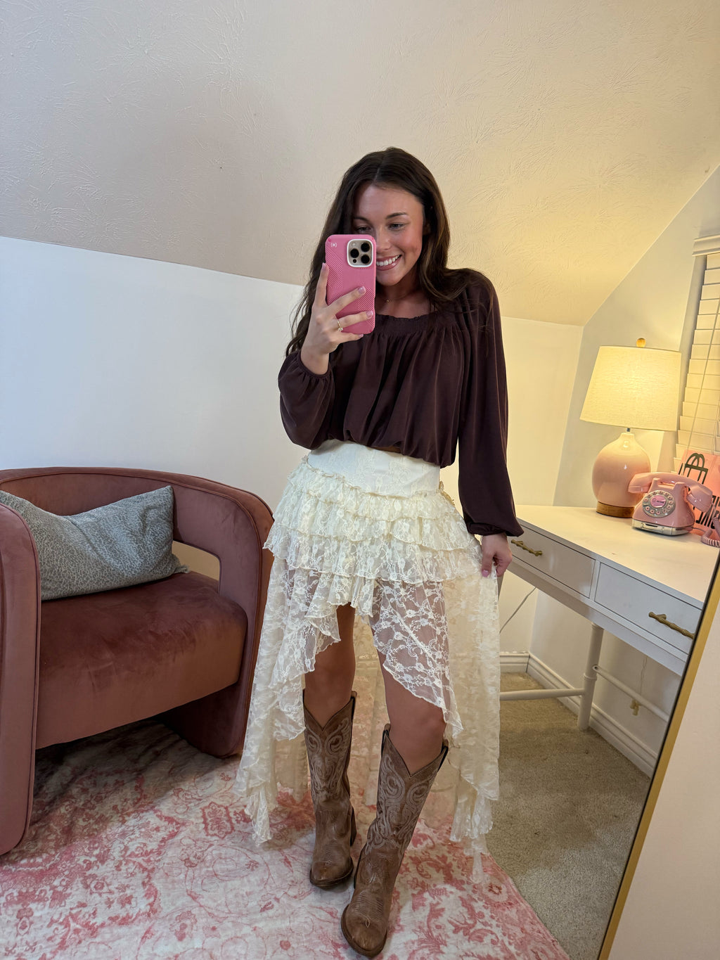 Beauty & Grace Midi Skort