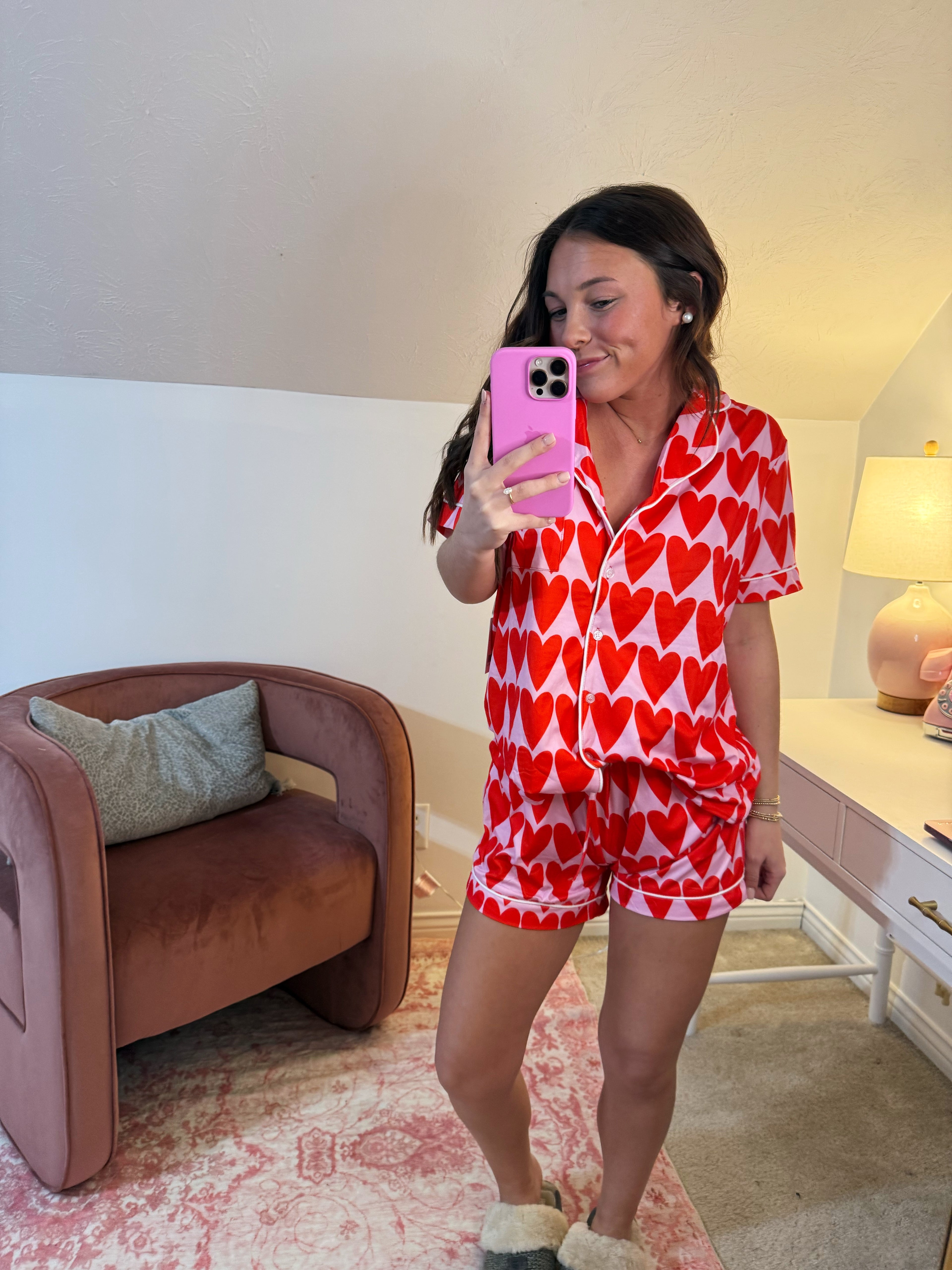 Be Mine Heart PJ Set