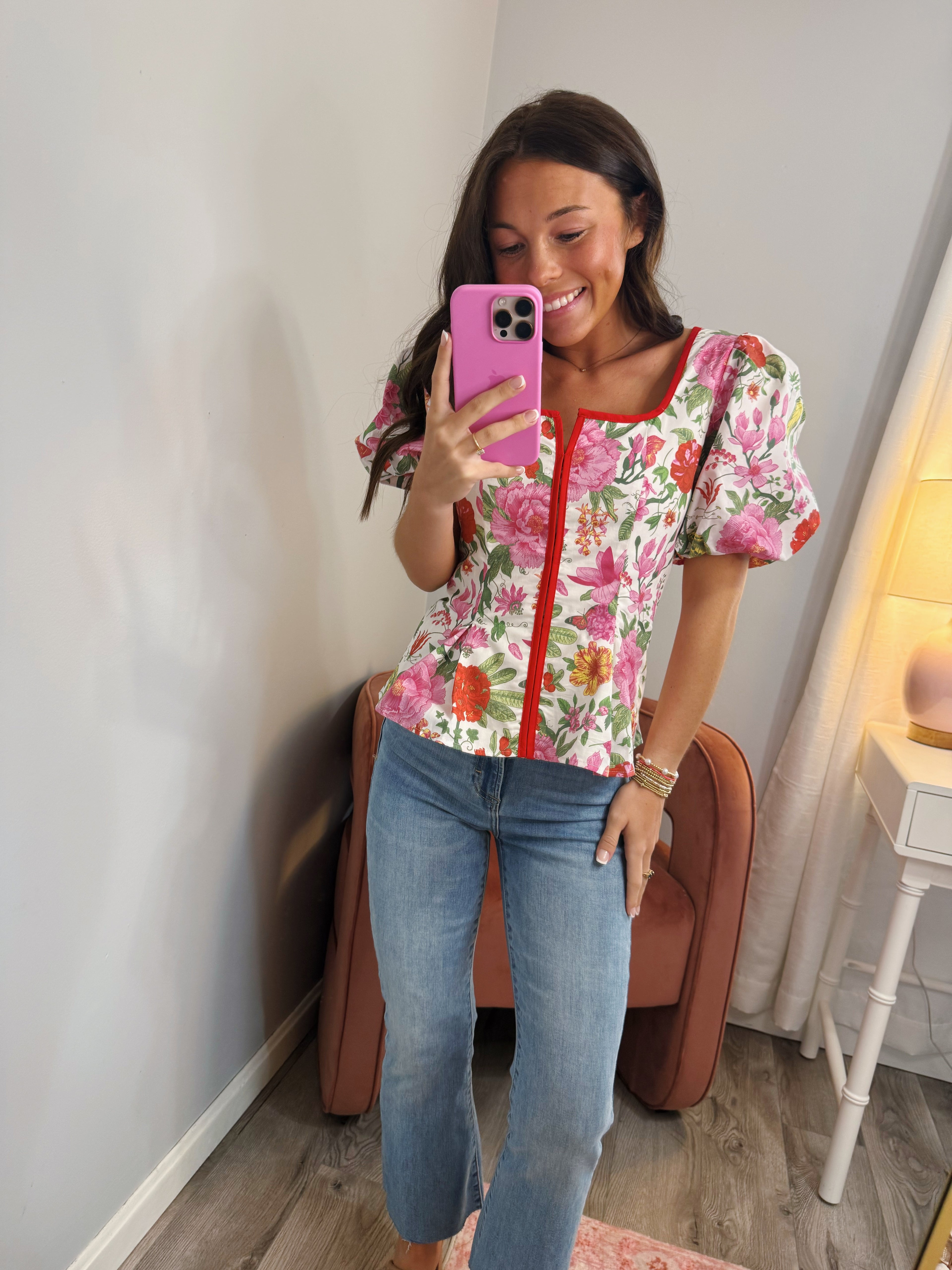Floral Flirt Top