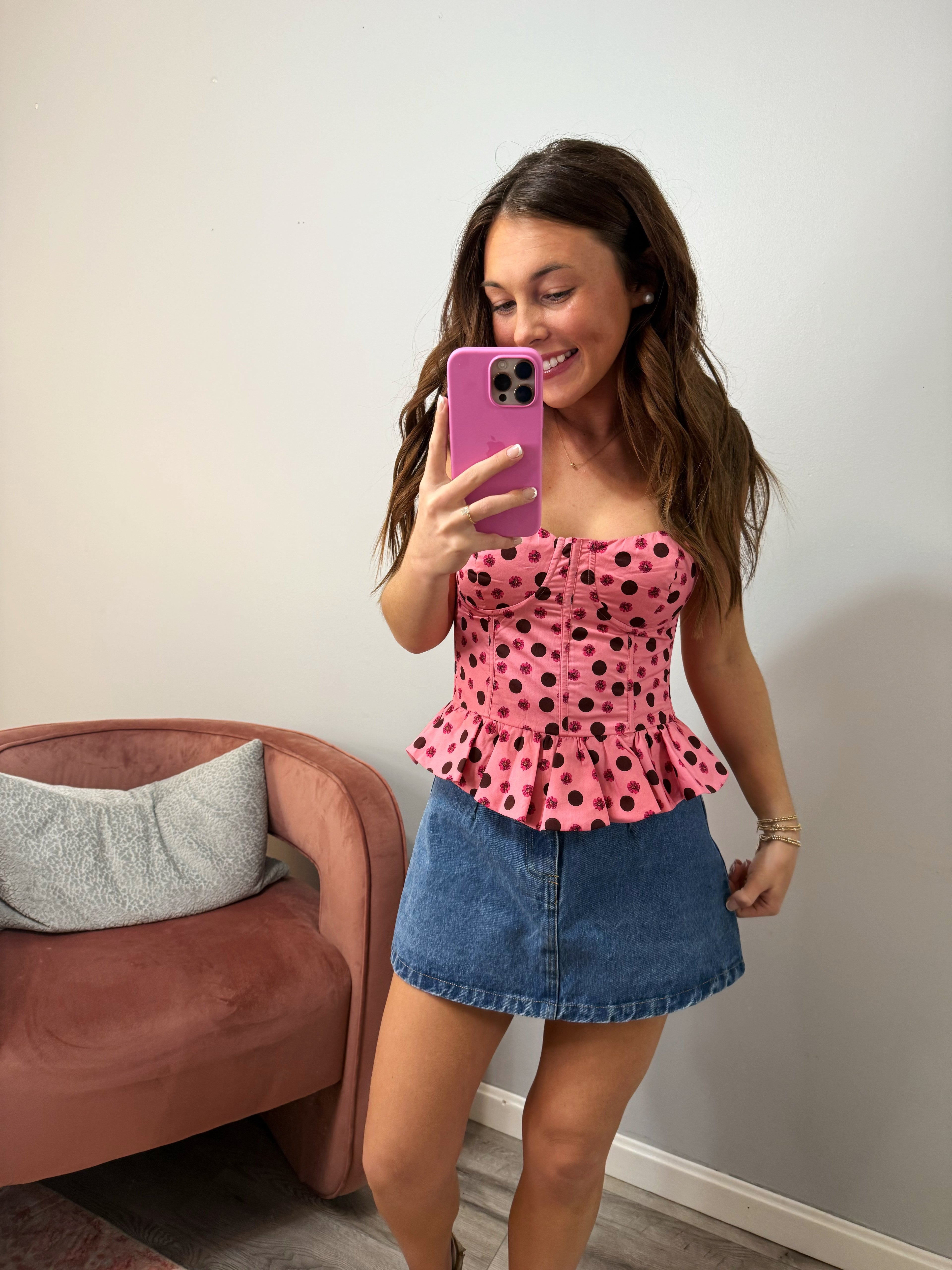 Oh What Fun Strapless Top