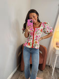 Floral Flirt Top