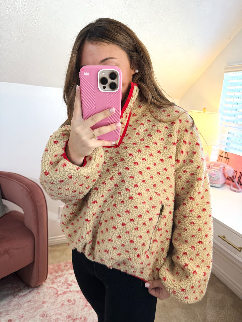 In Love Pullover/Sherpa