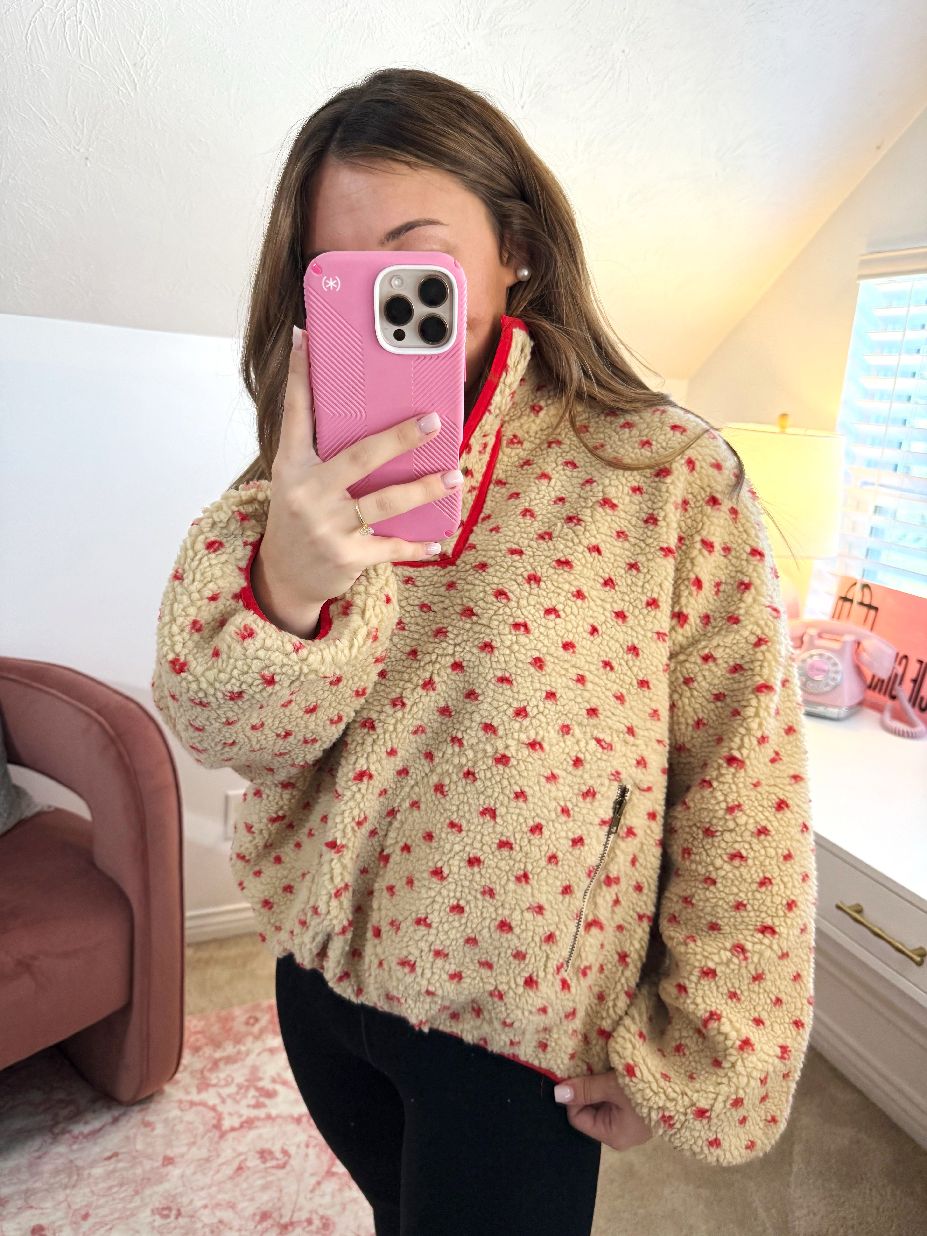 In Love Pullover/Sherpa