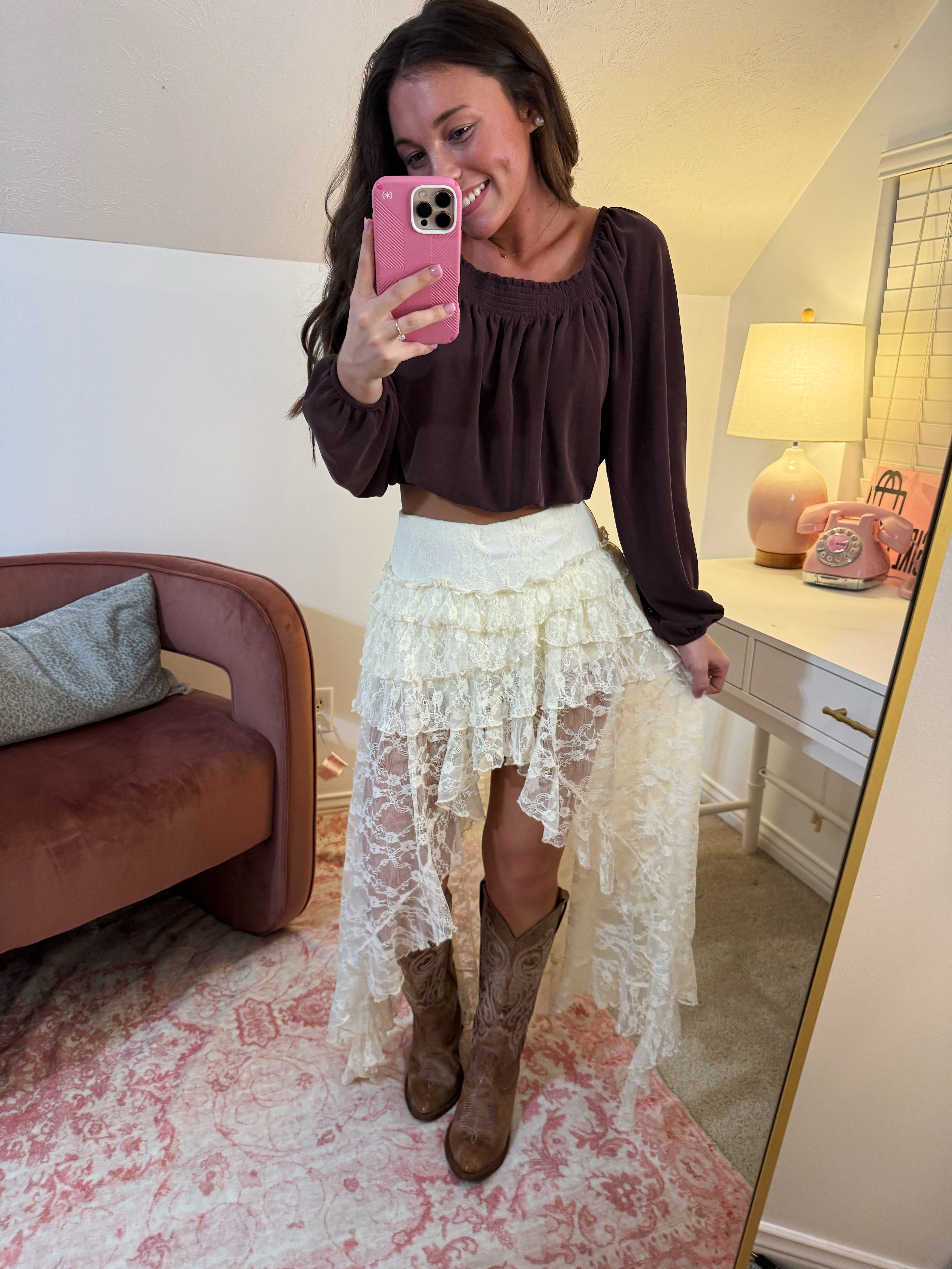 Beauty & Grace Midi Skort