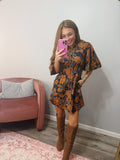 Pumpkin Spice Latte Bubble Dress