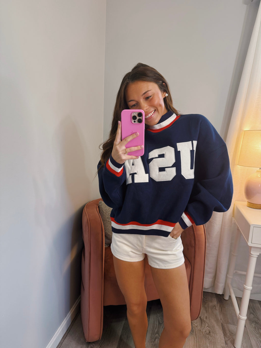 Party In The USA Mock Neck