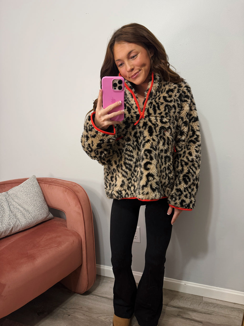 Wildest Dreams Sherpa Zip Pullover