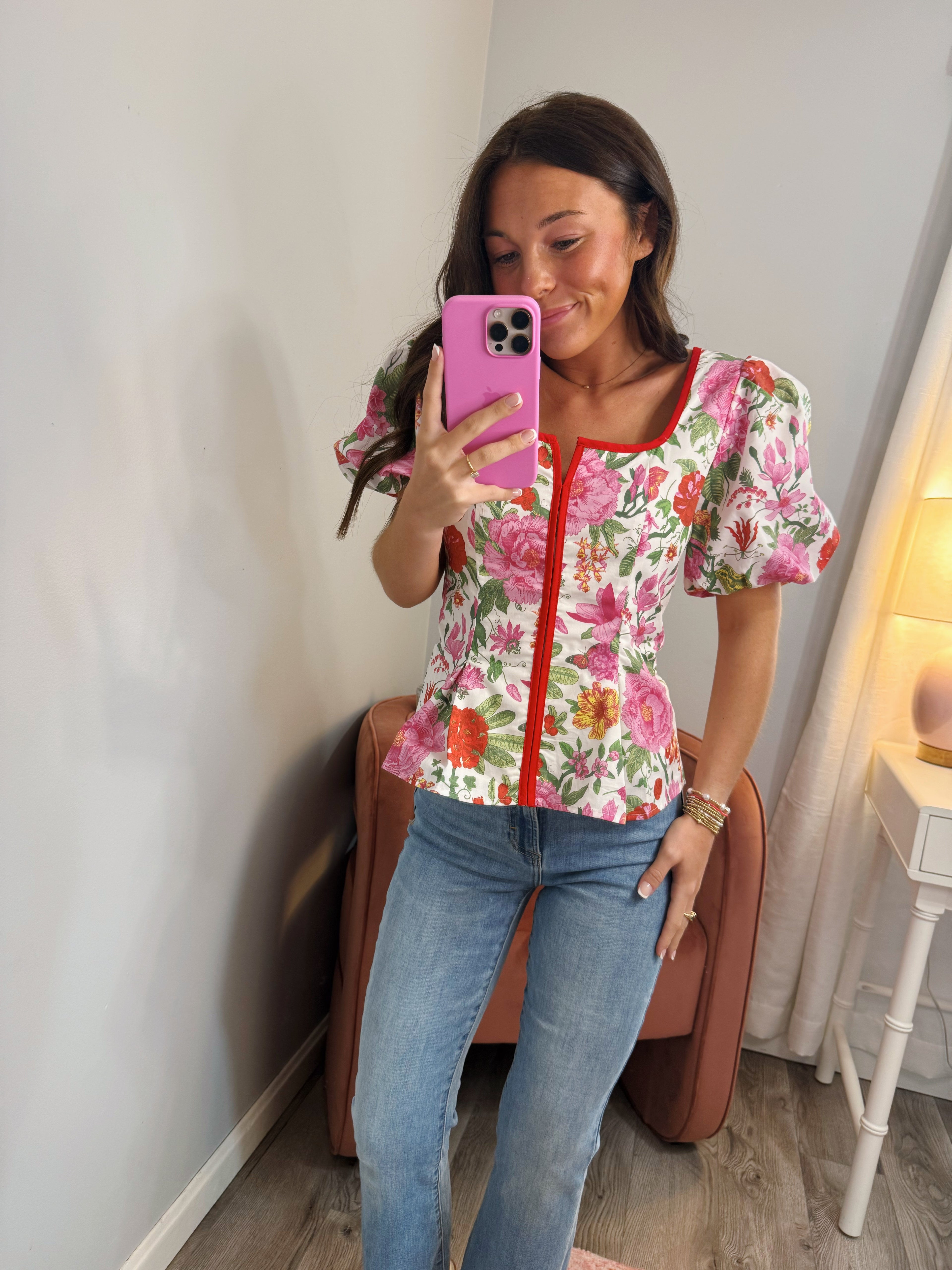 Floral Flirt Top