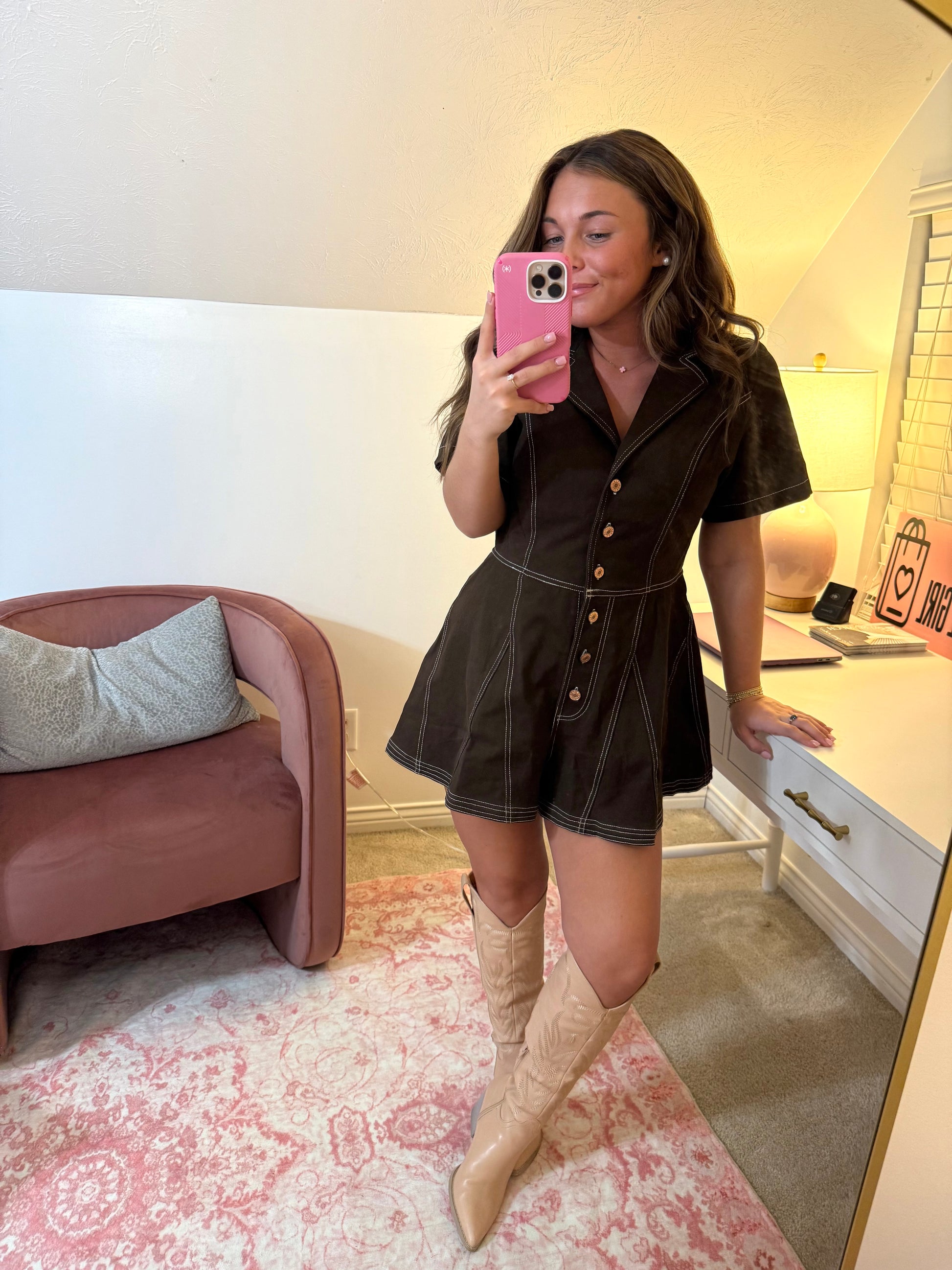 Pumpkin Spice Romper