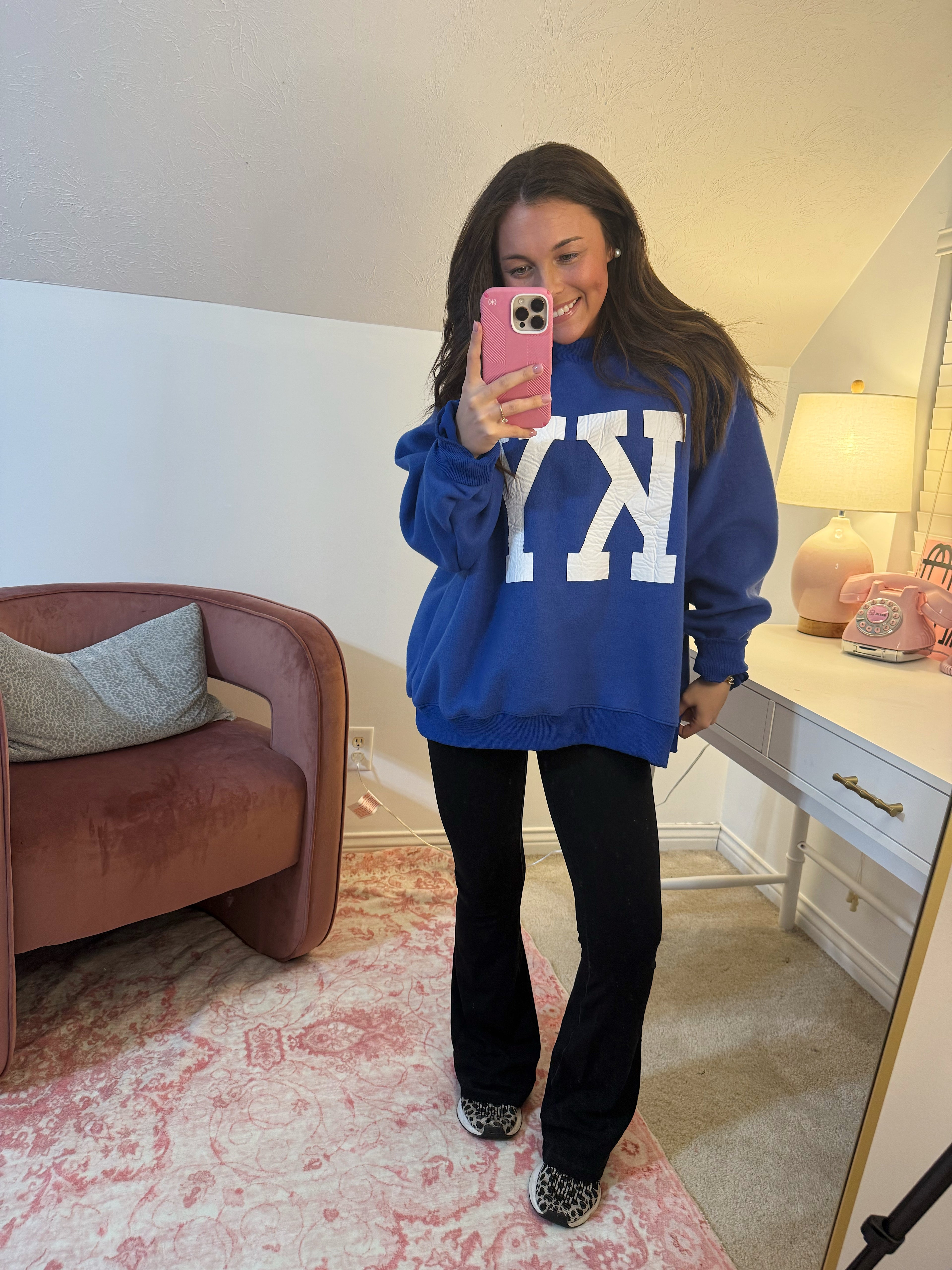 Kentucky X KY Mockneck Sweatshirt - Blue