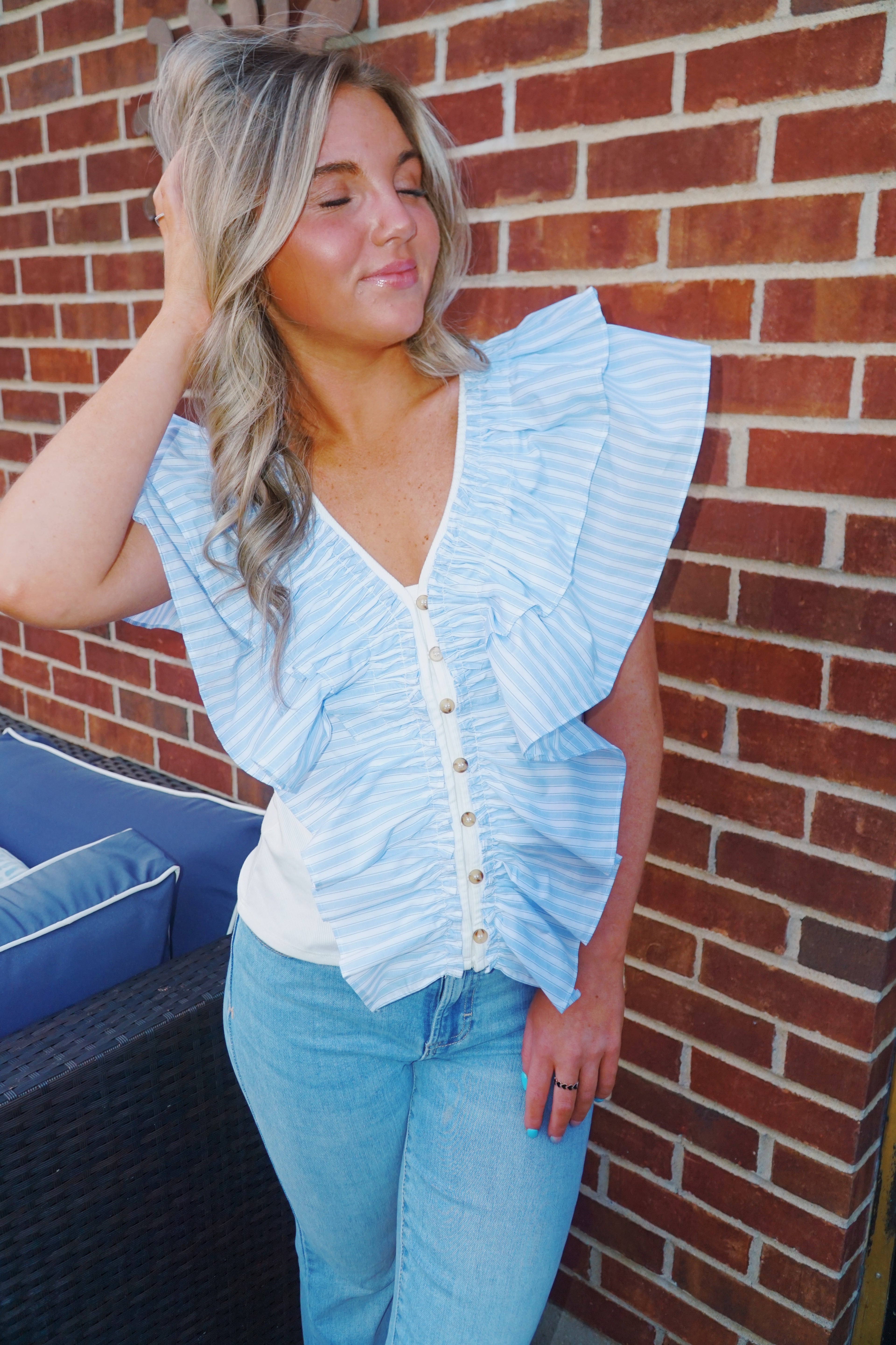 Giving Me Butterflies Top