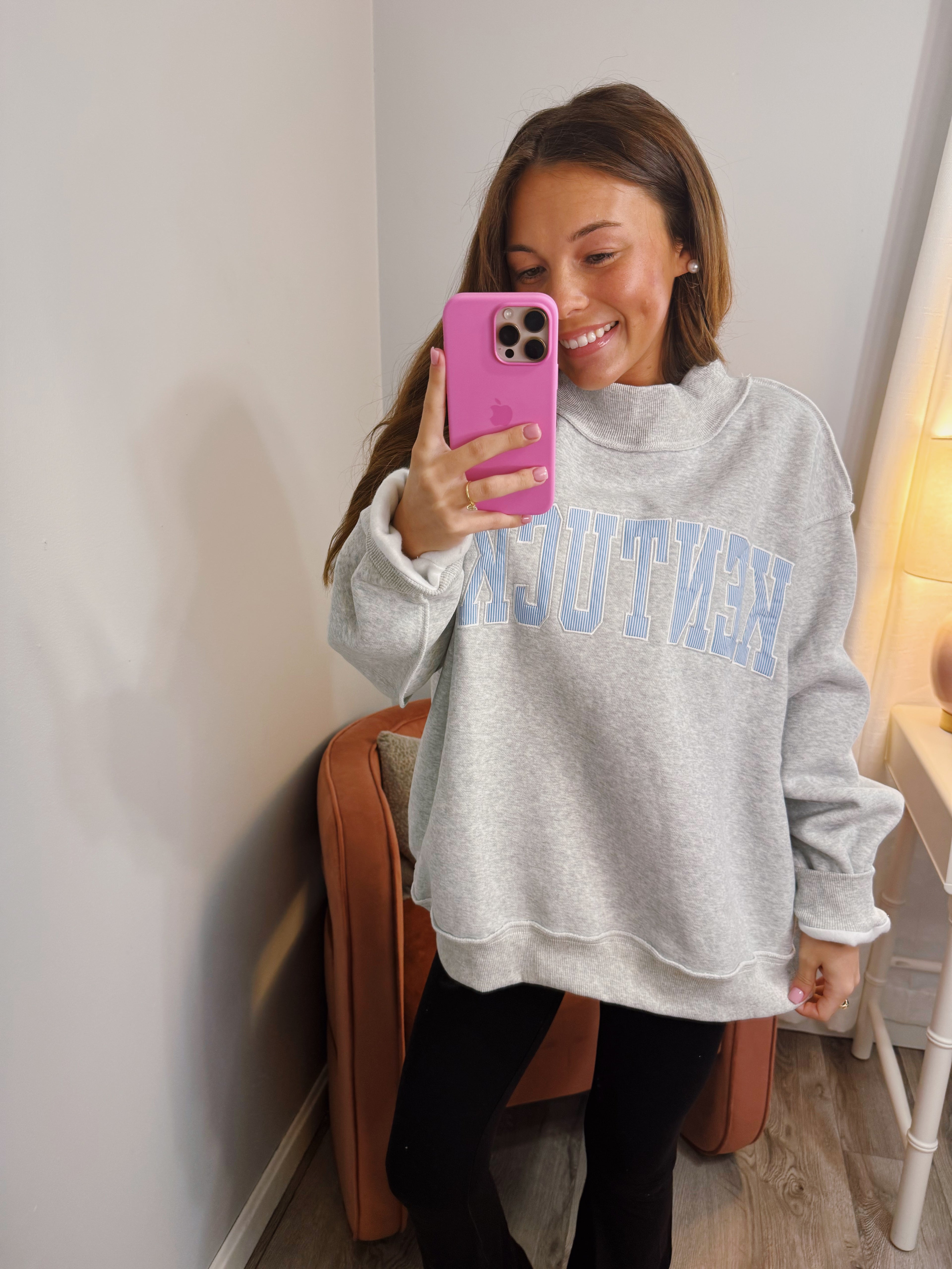 My Old Kentucky Home Mock Neck Sweatshirt