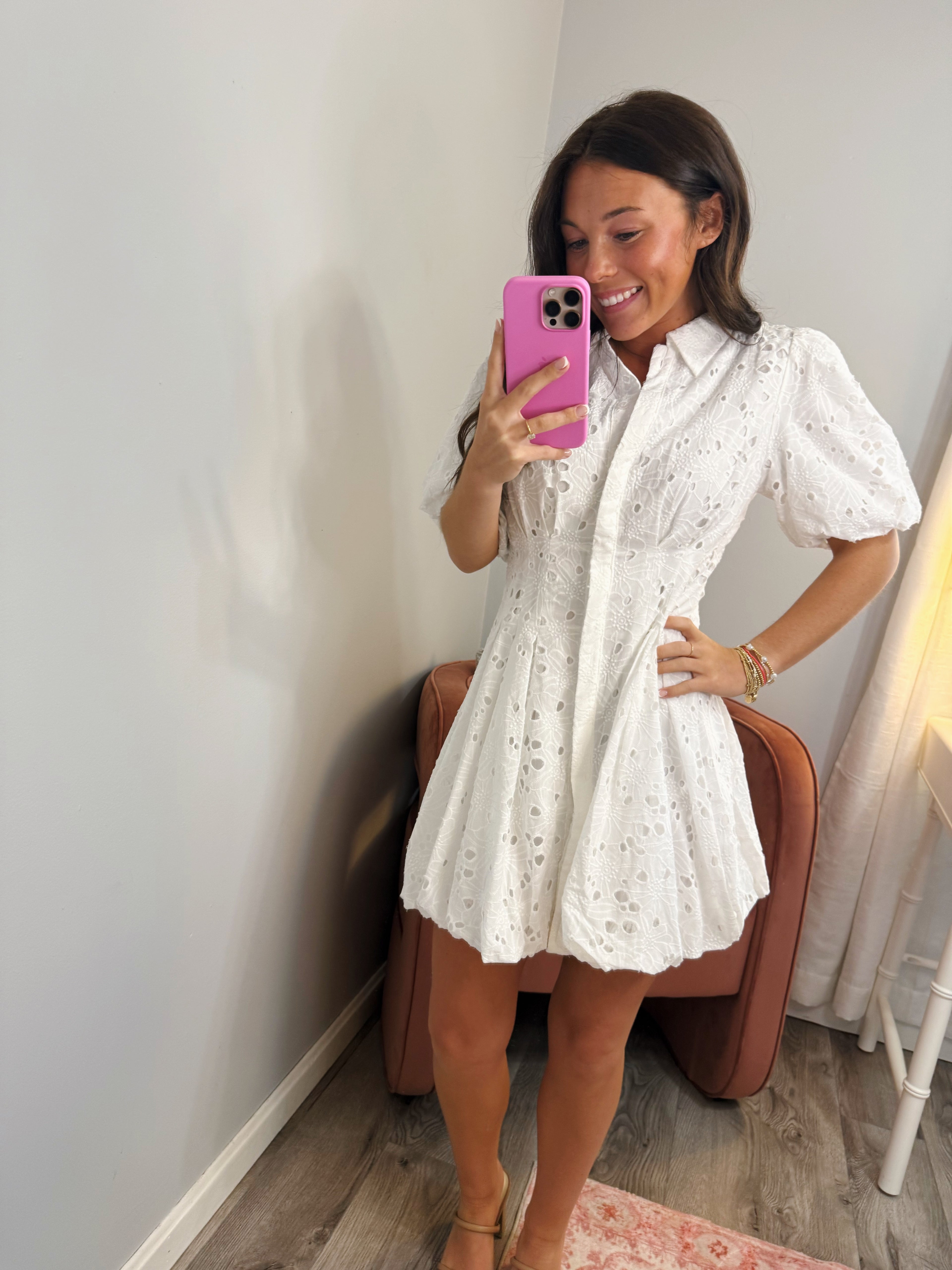 Happily Ever After Bubble Mini Dress