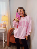 LULU MAC Pink Sweatshirt