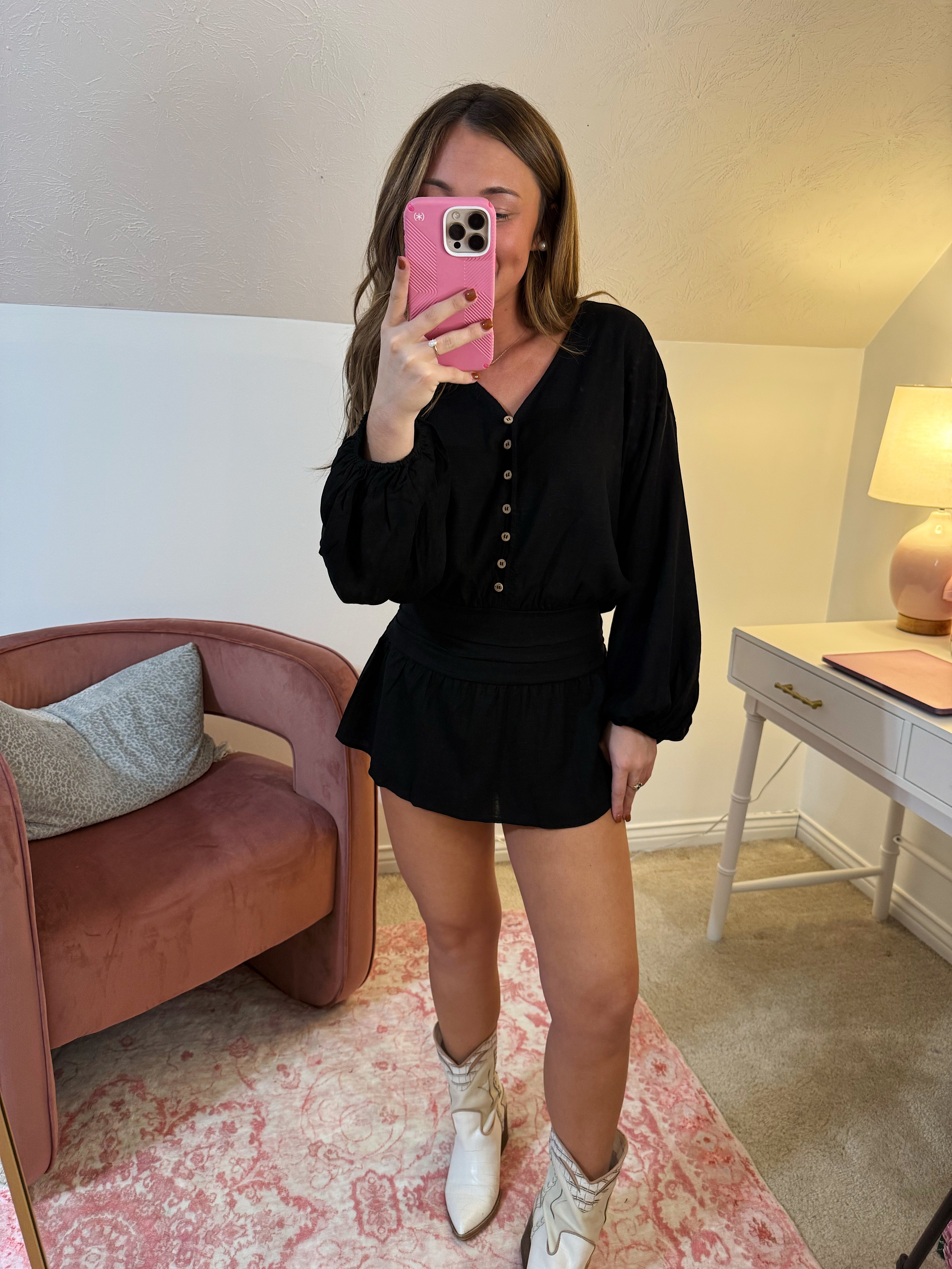 Made You Look Romper