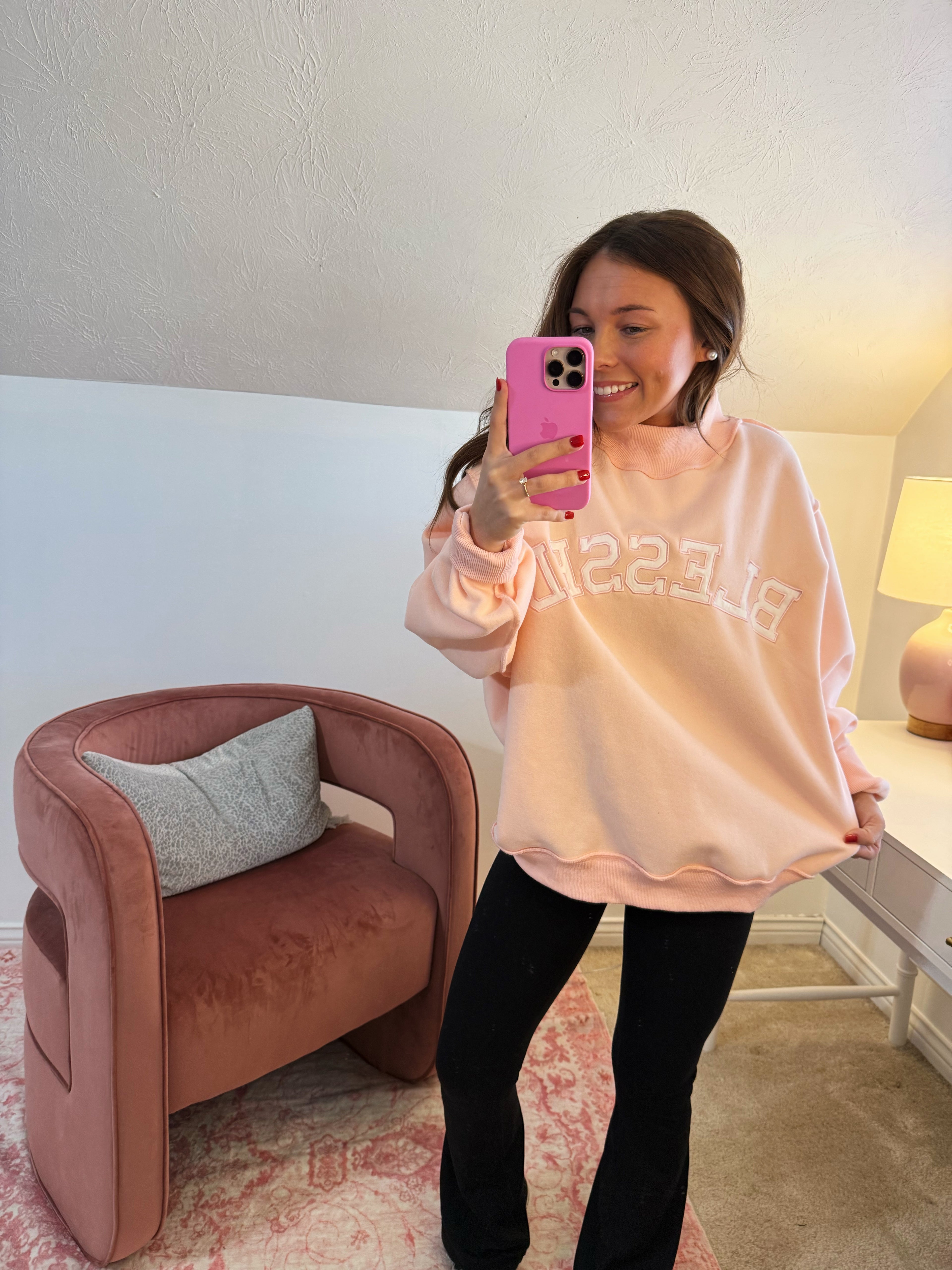 Blessed Mockneck Sweatshirt