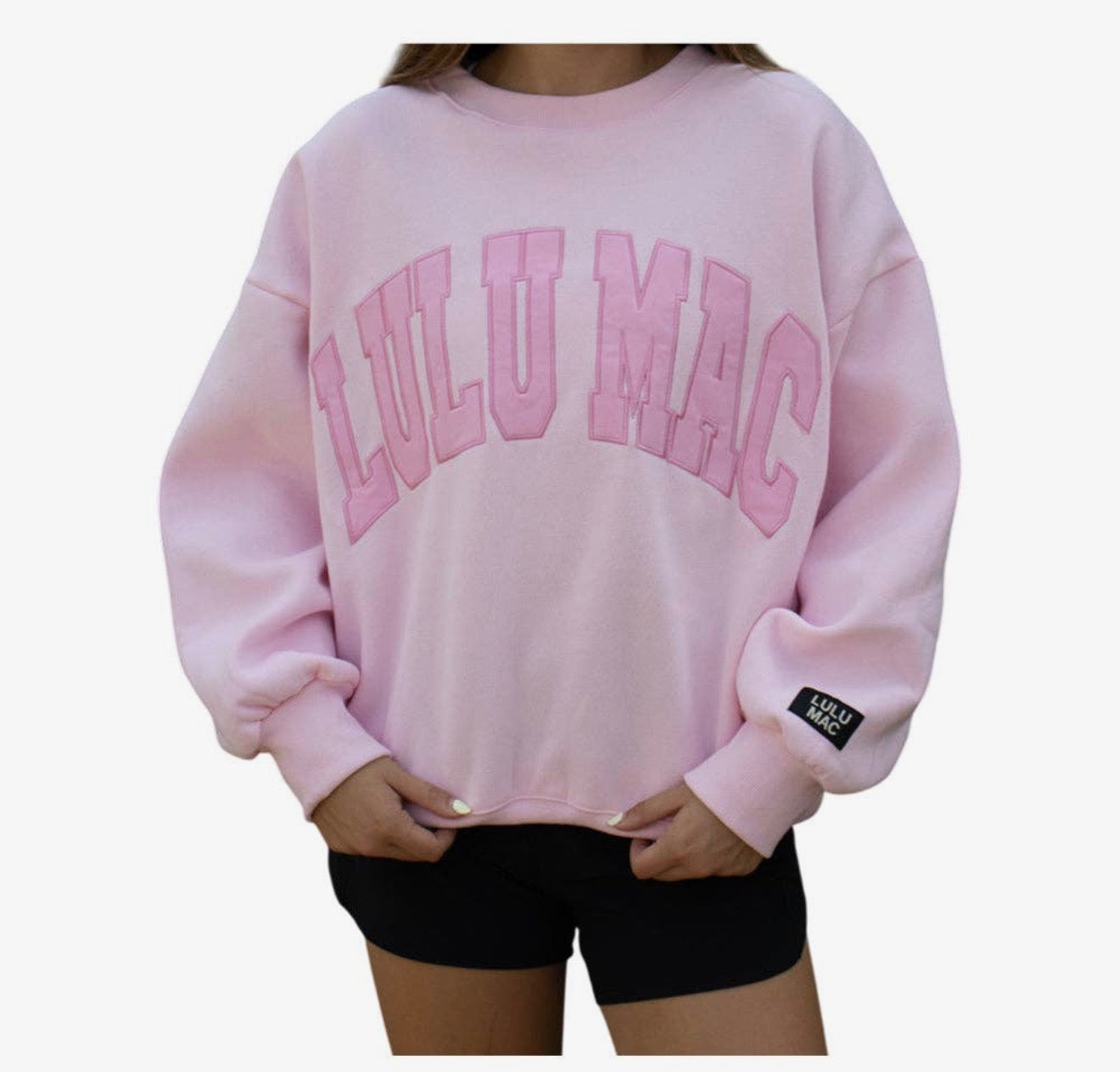LULU MAC Pink Sweatshirt PRE ORDER 7/10