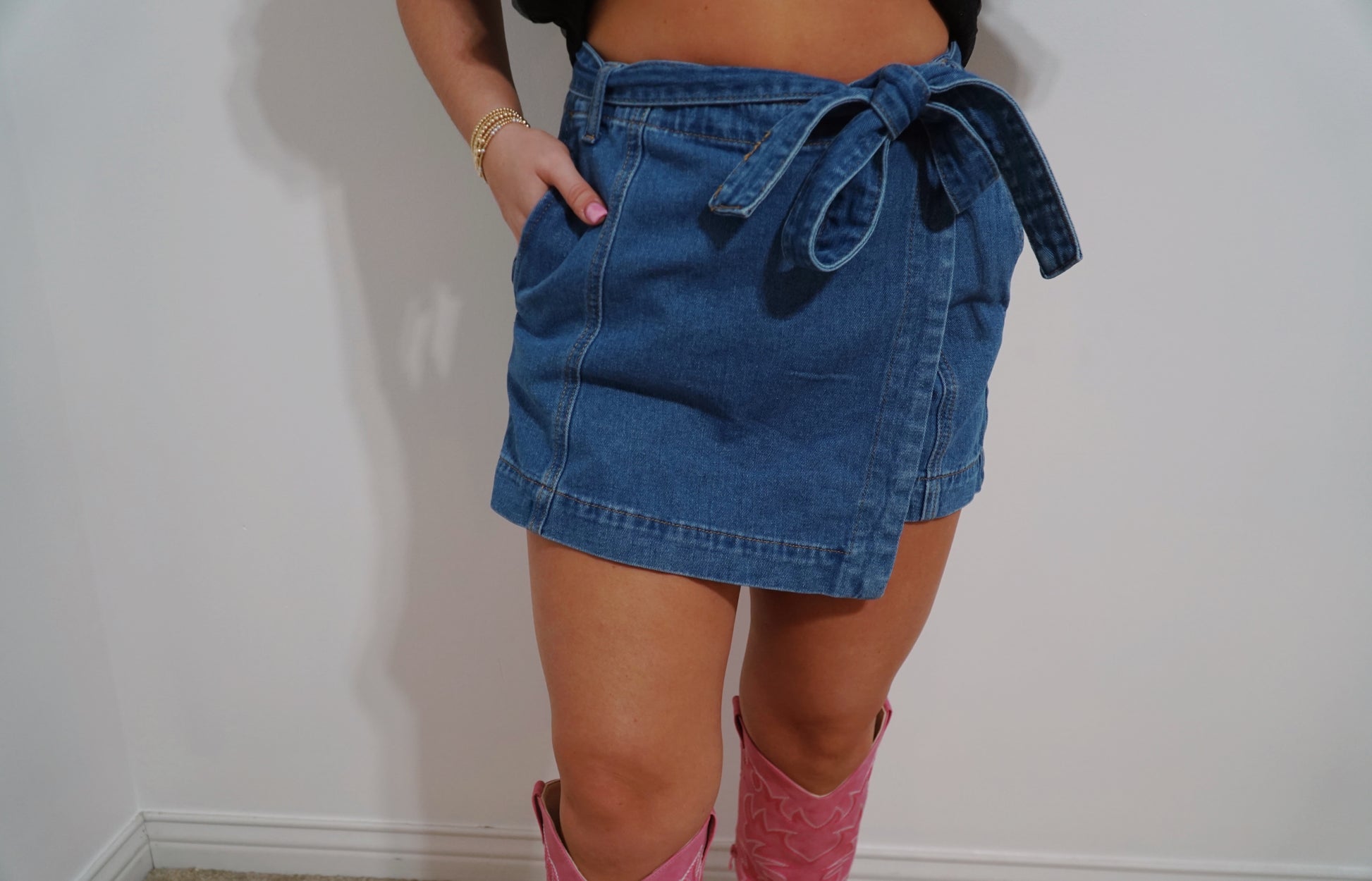 A Denim Dream Skort