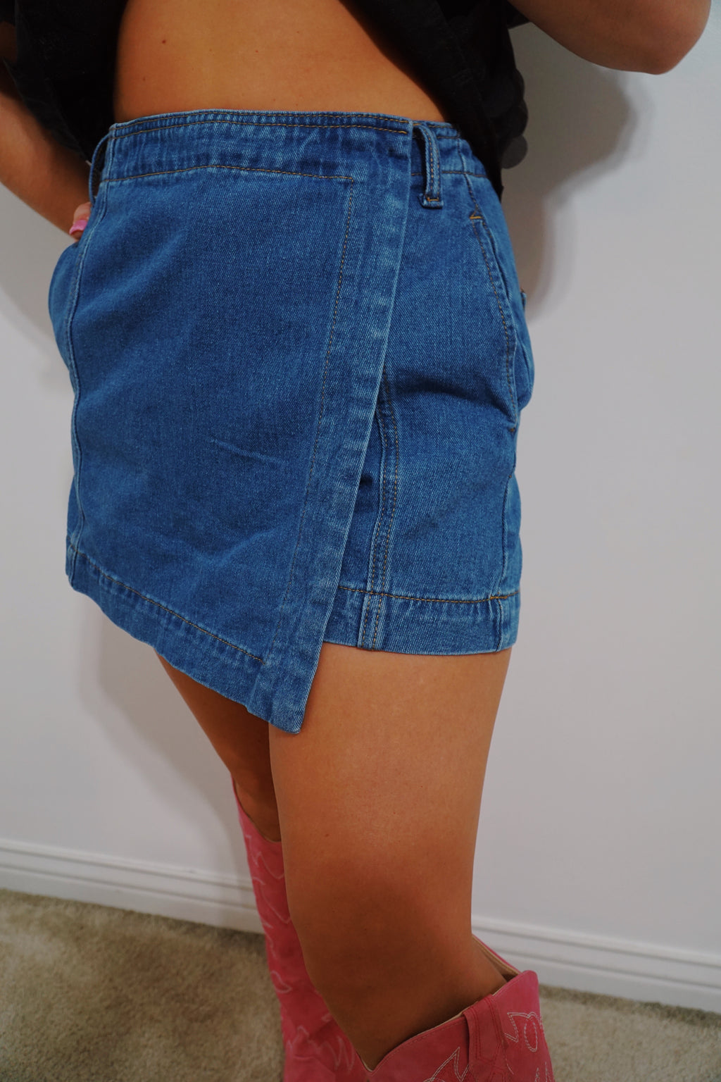 A Denim Dream Skort